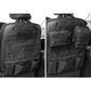Airsoftpeak Car Backseat Organizer Tactical Molle Panel Seat Back Protector Cover Nylon Vehicle Car Back Seat Cover Pocket Stora