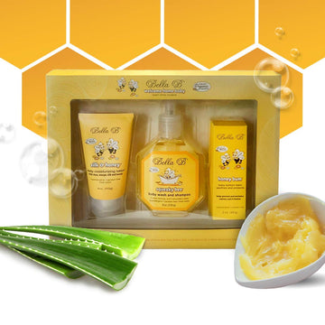 Bella B Baby Starter Set - Baby Shower Gifts - Gift Baskets Baby Grooming Kit - Baby Gift Basket - Baby Bath Kit - Baby Bath Soa