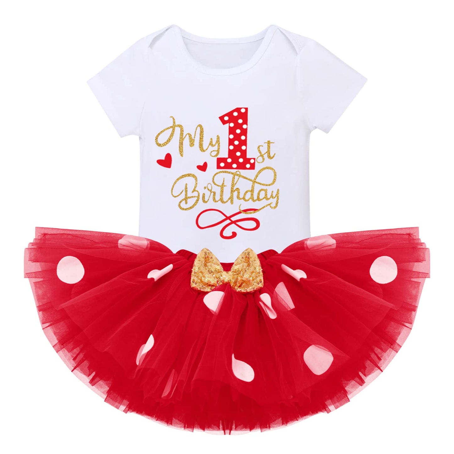 Wild One Mini Cartoon First Birthday Clothes For Toddler Infant Smash Cake Outfits Casual Photography Fancy Halloween Dress Up C