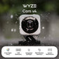 Wyze Cam V4, 2.5K Hd Wifi Smart Home Security Camera, Indoor/Outdoor, Pet/Baby Monitor, Motion Activated Spotlight/Siren, Color