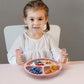 Eascrozn Toddler Plates, 3 Pack Divided Suction Plates For Baby, Food Grade Silicone Baby Plates, Bpa Free, Non-Slip, Baby Led W