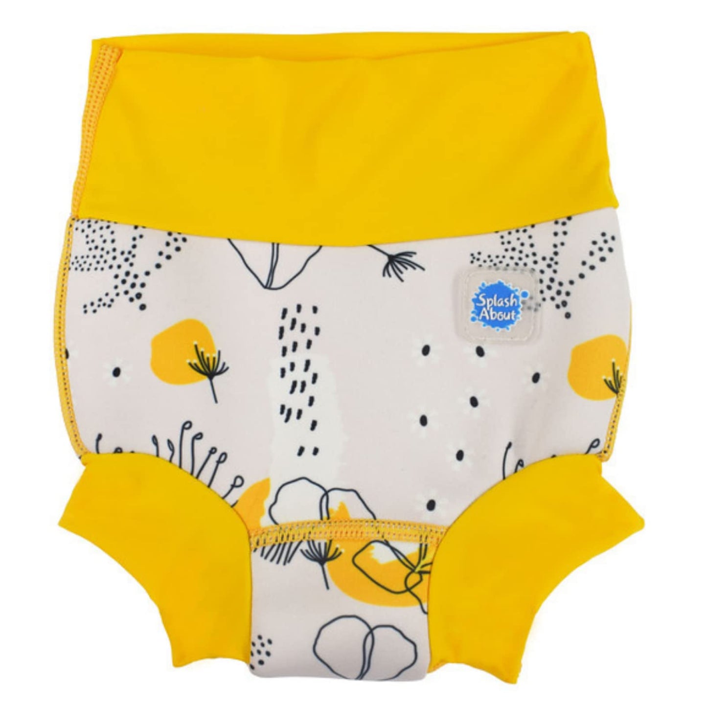 Splash About Happy Nappy Reusable Swim Diaper, Flower Meadow, 2-3 Years