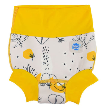 Splash About Happy Nappy Reusable Swim Diaper, Flower Meadow, 2-3 Years