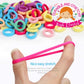 Baby Hair Ties, Ygdz 300Pcs Elastic Toddler Hair Ties For Little Girls Kids, Small Mini Hair Bands Soft Ponytail Holders Hair Ac