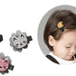 Hair Clips Tie Cat Design For Girls Kids Toddler Baby Party Cat Cute Snap By FANCYBABY (3 Colors Cat Hair clips)