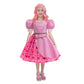 Kids Rise Red Costume Girls Bridget Pink Princess Dress Movie Cosplay Halloween Outfit