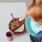 Otterlove Silicone Baby Plate With Suction Base - 100% Platinum Pure Lfgb Silicone With No Fillers - Bpa Free - Fits Most Highch