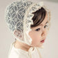 Baby Girl Toddlers Breathable Lacy Bonnet Eyelet Cotton Adjustable Sun Protection Hat