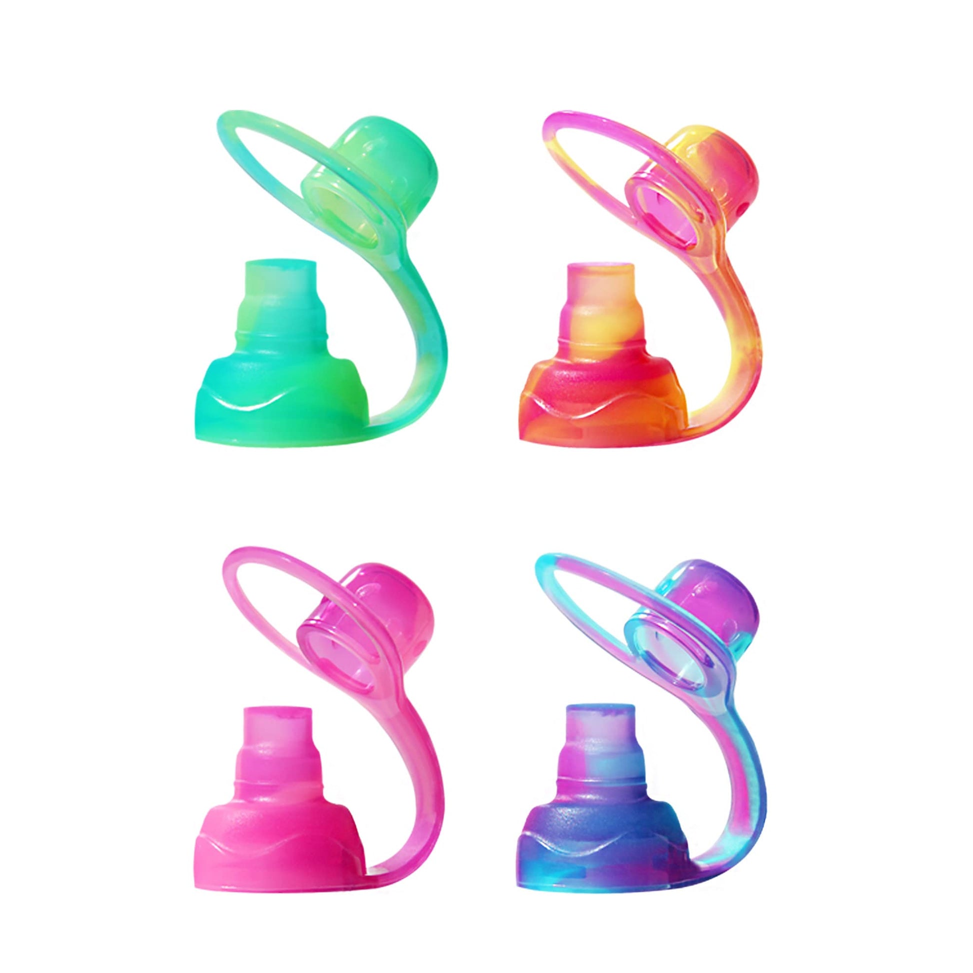 Choomee Softsip Food Pouch Top  Baby Led Weaning  No Spill Flow Control Valve, Protects Childs Mouth, 100% Silicone, Bpa Free  S