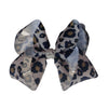 Leopard Hair Bow Clips for Girls Women Animal Print Hair Accessories with Non-Slip Clips, Bow hairpin Hair Accessories.(FJ119-Le