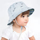 Durio Infant Sun Hat Baby Hats Summer Beach Upf 50+ Sun Protection Newborn Sun Hats Double Sides Cap For Baby Boy Bucket Hat A B