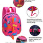 Db Dinosaur Toddler Mini Backpack With Leash, Children Kids Baby Harness Bookbag (Rose Pink)