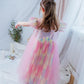 Dressy Daisy Toddler Girls Unicorn Birthday Party Rainbow Princess Costume Pageant Fancy Tulle Dress With Headband And Birthday