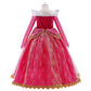 Dressy Daisy Beauty Princess Costume Dress Up For Little Girls Halloween Birthday Party Fancy Ball Gown Size 5T 6