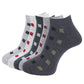 Dollar Mens Pack Of 5 Assorted Ankle Length Multicolors Socks