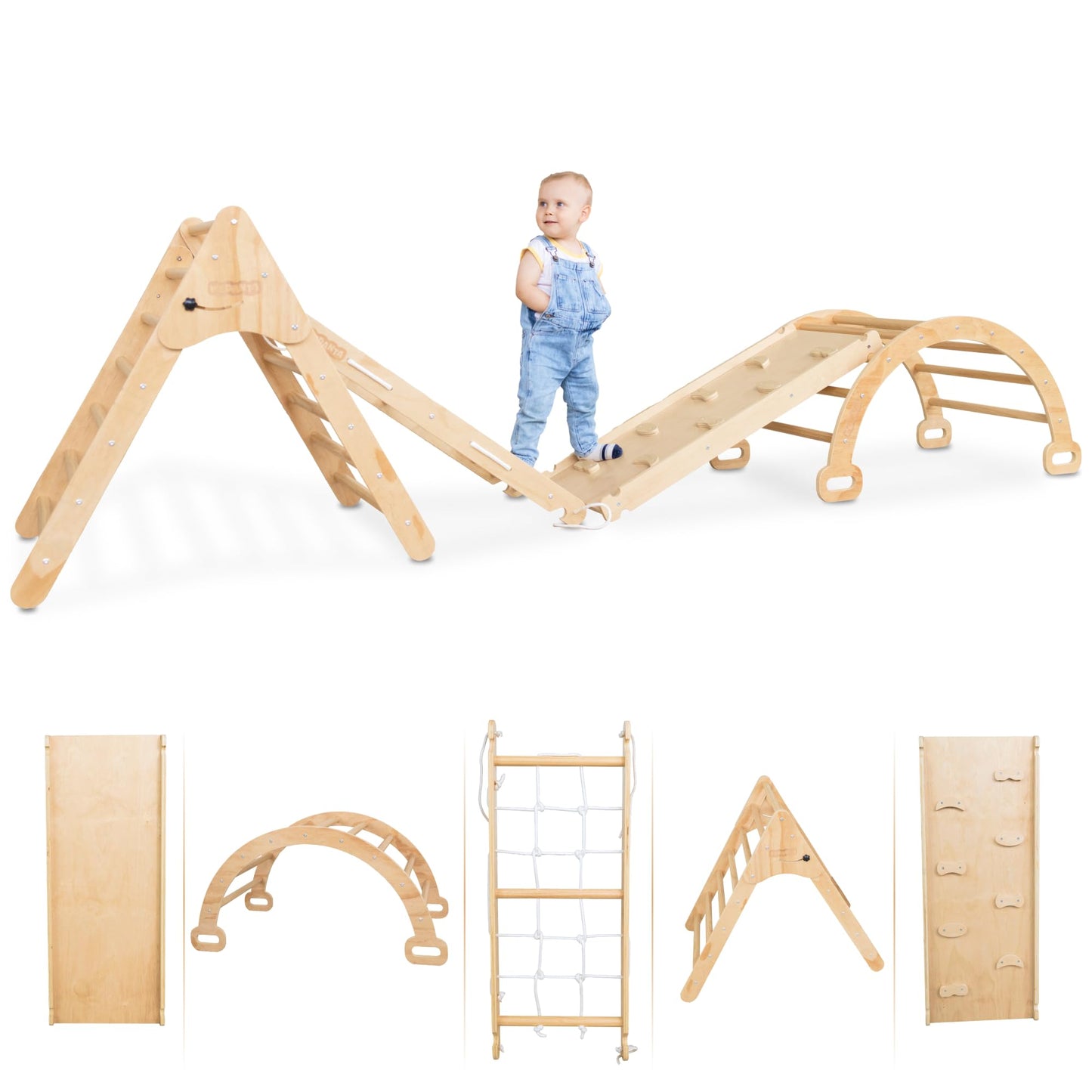 Indoor Playgroud Jungle Gym For Toddlers Slide,Climbing Toys For Toddlers Playset-Indoor Play Gym Swedish Ladder,Climbing Play S