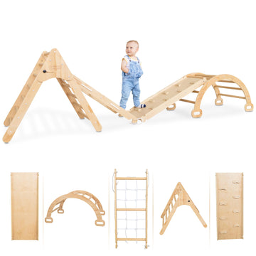 Indoor Playgroud Jungle Gym For Toddlers Slide,Climbing Toys For Toddlers Playset-Indoor Play Gym Swedish Ladder,Climbing Play S