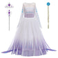 Lzh Little Girls Dress Princess Halloween Cosplay Costume Outfits Pants Long Sleeve Dress Up+Accessories