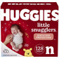 Huggies Newborn Diapers, Little Snugglers Baby Diapers, Size Newborn (Up To 10 Lbs), 128 Count