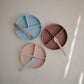 Mushie Silicone Suction Plate | Bpa-Free Non-Slip Design (Cloudy Mauve)