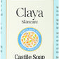 Claya Unscented Liquid Castile Soap, Travel Size 2 fl oz