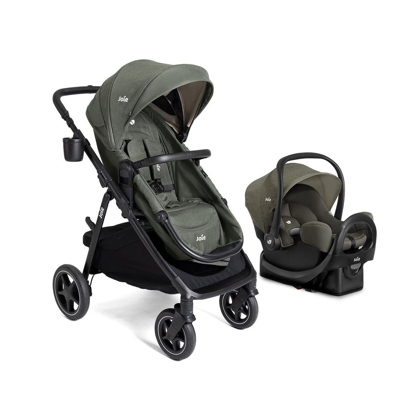 Joie Baby, Ginger Lx Stroller And Rue Car Seat Travel System (Evergreen)