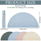 4 Packs Silicone Placemats For Baby Non Slip Placemats For Kids Toddlers Food Table Mats Portable Toddlers Placemats For Dining