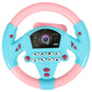 TOYANDONA Steering Wheel Toy Plastic Toy Steering Wheel for Kids Simulated Driving Controller with Light and Music Electric Soun