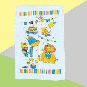 The Cheeky Kidzz Baby Detailed Hooded Soft Extra Soft Face Bath Towel for Newborns Set for Infants/Bathing Accessories (03 Year