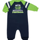 Gerber Unisex Baby Baby Boys Nfl Footed Sleep And Play, Team Color, 6-9 Months
