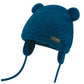 Duoyeree Kids Baby Hat Soft Warm Cable Knit Beanie Toddler Girl Fall Winter Hats(Star Blue,12-18 Months)