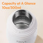 Ncvi Kids Stainless Steel Straw Cup For Toddlers 1-3 Years Old, Training Tumbler With Straw Spill Proof With Handle, Insulated B