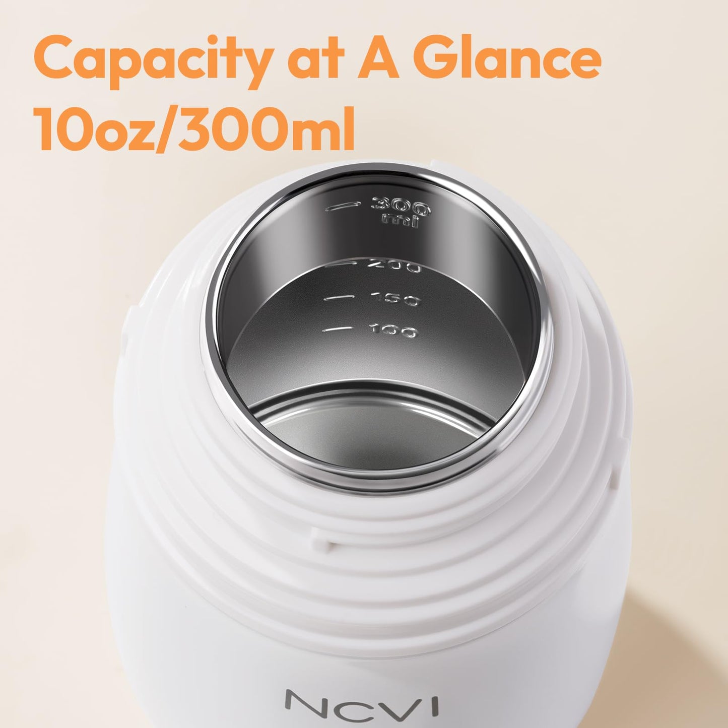 Ncvi Kids Stainless Steel Straw Cup For Toddlers 1-3 Years Old, Training Tumbler With Straw Spill Proof With Handle, Insulated B