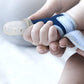 2 Pieces Silicone Toddler Baby Finger Guard With Breathable Wrist Band Thumb Kit To Prevent Children From Sucking Fingers (Blue)