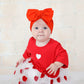Angla 8 Pack Solid Large Knot Bowknot Hair Bow Beanie Turban Hat Cap India Muslim Islamic Headwrap Winter Hospital Nursery For N