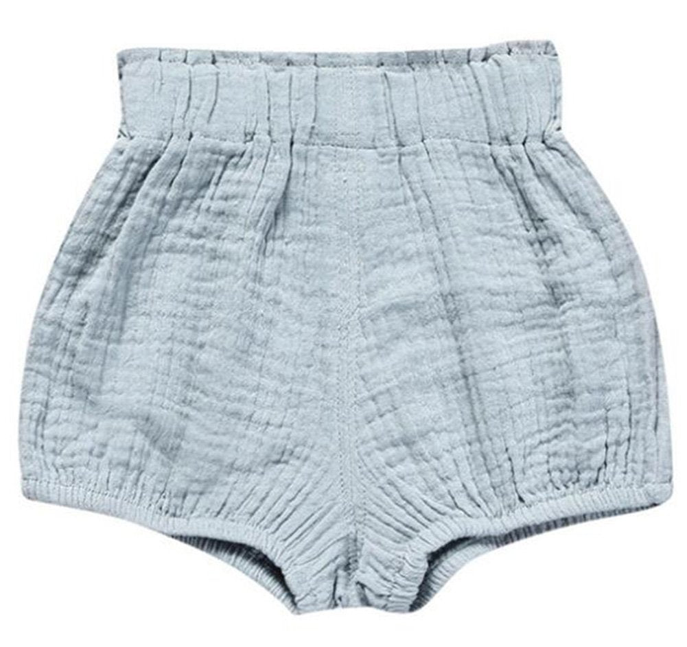Looly Unisex Baby Girls Boys Cotton Linen Blend Bloomer Shorts ,66,Blue