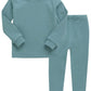 Vaenait Baby Kids Toddler Cotton Sleepwear Pajama Pjs 2Pcs Set Basic Mint 2Xl