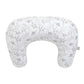Boppy Nursing Pillow, Gray Gentle Leaves, Larger, Firmer, More Supportive Pillow For Breastfeeding And Bottle Feeding, Firmer Fi