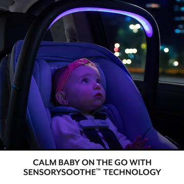 Evenflo Litemax Nxt Infant Car Seat With Sensorysoothe (Jasper Black)