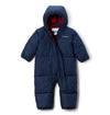 Columbia Baby Snuggly Bunny II Bunting, Collegiate Navy/Mountain Red Check, 3/6