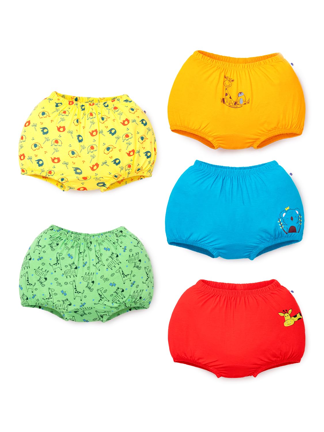 Superbottoms Basic Bloomer Underwear For Kids (2Y  3Y) 100% Pure Cotton Innerwear | Breathable,Soft,Comfortable & Durable Kids 
