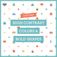 Petit Collage Tummy Time Peekaboo, Multicolor