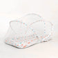 Tidy Sleep Baby Bed With Mosquito Net & Neck Pillow, Baby Gadda Set For New Born, 0M+, Printed Baby Gadda, Baby Sleeping Bed Of 