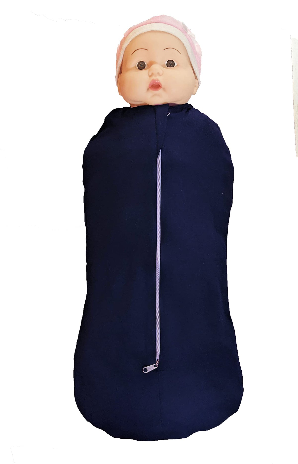 MammaChamp Infant Sleeping Bag and Sack/Pod/Zipper Swaddle/Wrap/Blankets/for New Born Baby (Blue)