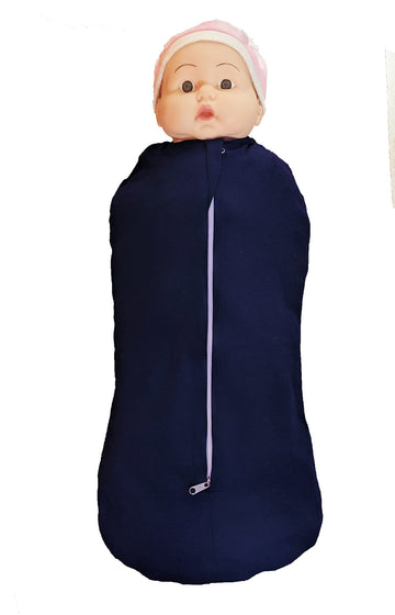 MammaChamp Infant Sleeping Bag and Sack/Pod/Zipper Swaddle/Wrap/Blankets/for New Born Baby (Blue)