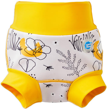 Splash About Happy Nappy Reusable Swim Diaper, Flower Meadow, 6-12 Months