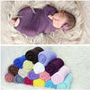 Matissa Newborn Baby Photography Cheesecloth Swaddle Blanket Cocoon Knit Crochet Wrap Photo Photography Prop (1)