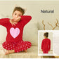 Kids Girls Pajamas Long Sleeve Heart Shape Print Sleepwear Toddler 2 Pieces Cotton Pjs For Girls Valentine'S Day Jammies Childre