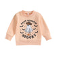 Toddler Baby Halloween Outfit Girl Boy Crewneck Sweatshirt Long Sleeve Letter Pullover Sweater Cute Fall Clothes (Boot Scootin S