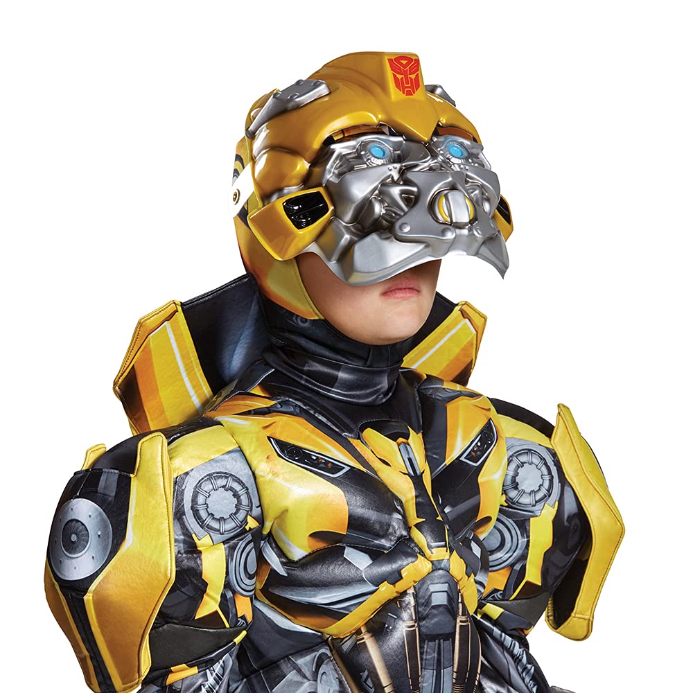 Disguise Bumblebee Movie Prestige Costume, Yellow, Medium (7-8)